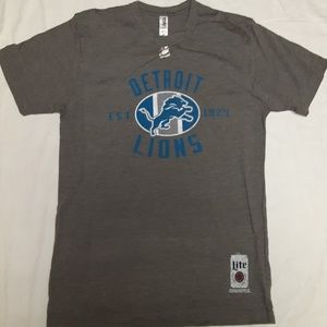 Detroit Lions Miller Lite Logo NFL Season